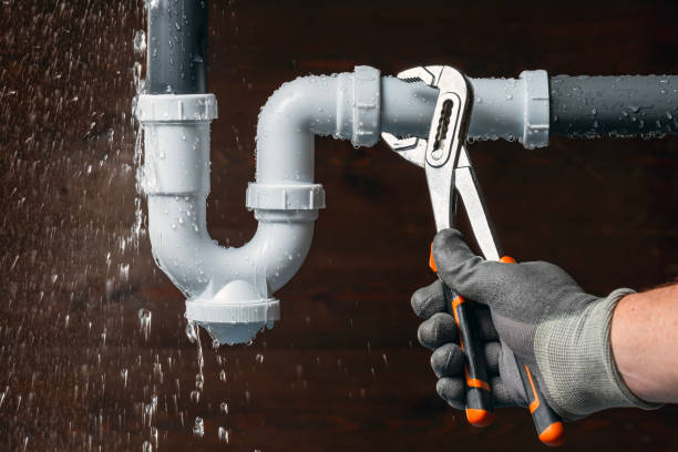 Professional Drain Cleaning technician working in West Newton, IN
